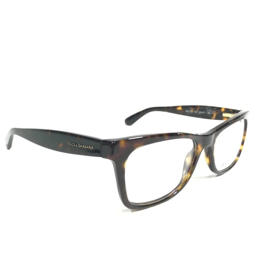 Dolce & Gabbana DG3199 502 Eyeglasses Frames Tortoise Round Cat Eye 53-17-140